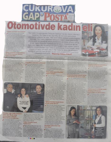 Otomotivde Kadın Eli, Adana Toyota Özel Servis